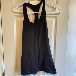 Black lululemon tank top size 4